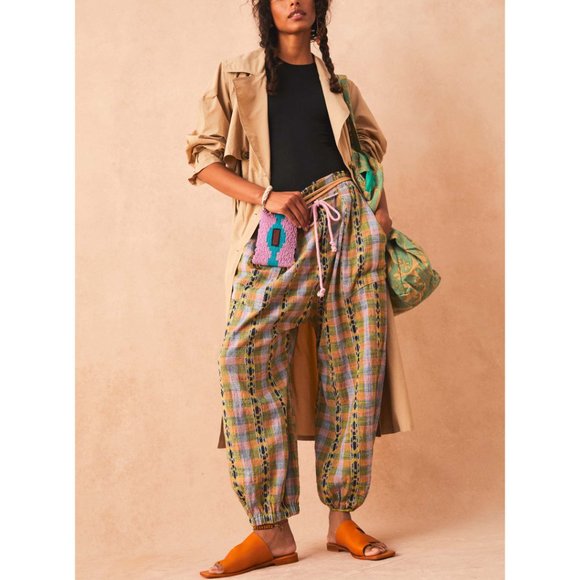 Free People Tan Oversized Trench Coat Relaxed Fit - Picture 5 of 7